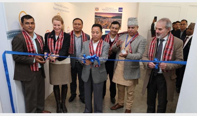 The Asian Development Bank (ADB) launched a photo exhibition to celebrate over five decades of partnership with the Government of Nepal (GoN) in the energy sector. The exhibition was inaugurated on Tuesday at the Nepal Art Council, Babarmahal The Asian Development Bank (ADB) launched a photo exhibition to celebrate over five decades of partnership with the Government of Nepal (GoN) in the energy sector. The exhibition was inaugurated on Tuesday at the Nepal Art Council, Babarmahal